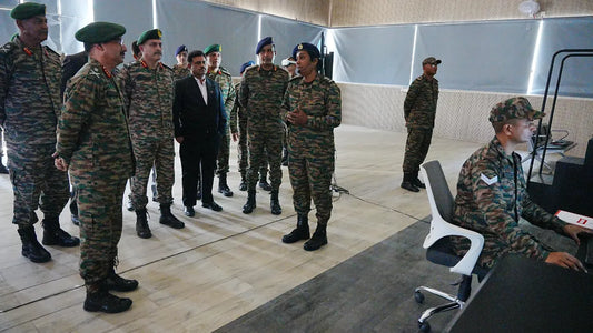 Lt Gen Vijay B Nair Reviews Training and Logistics Enhancements at Udhampur's ADAPT and DIFIH