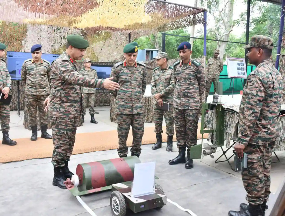 Lt Gen Manish Luthra Assesses Kharga Sappers' Combat Engineering Readiness