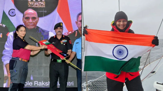Lt Col Anuja Varudkar Commands India's Landmark All-Women Tri-Service Sailing Expedition