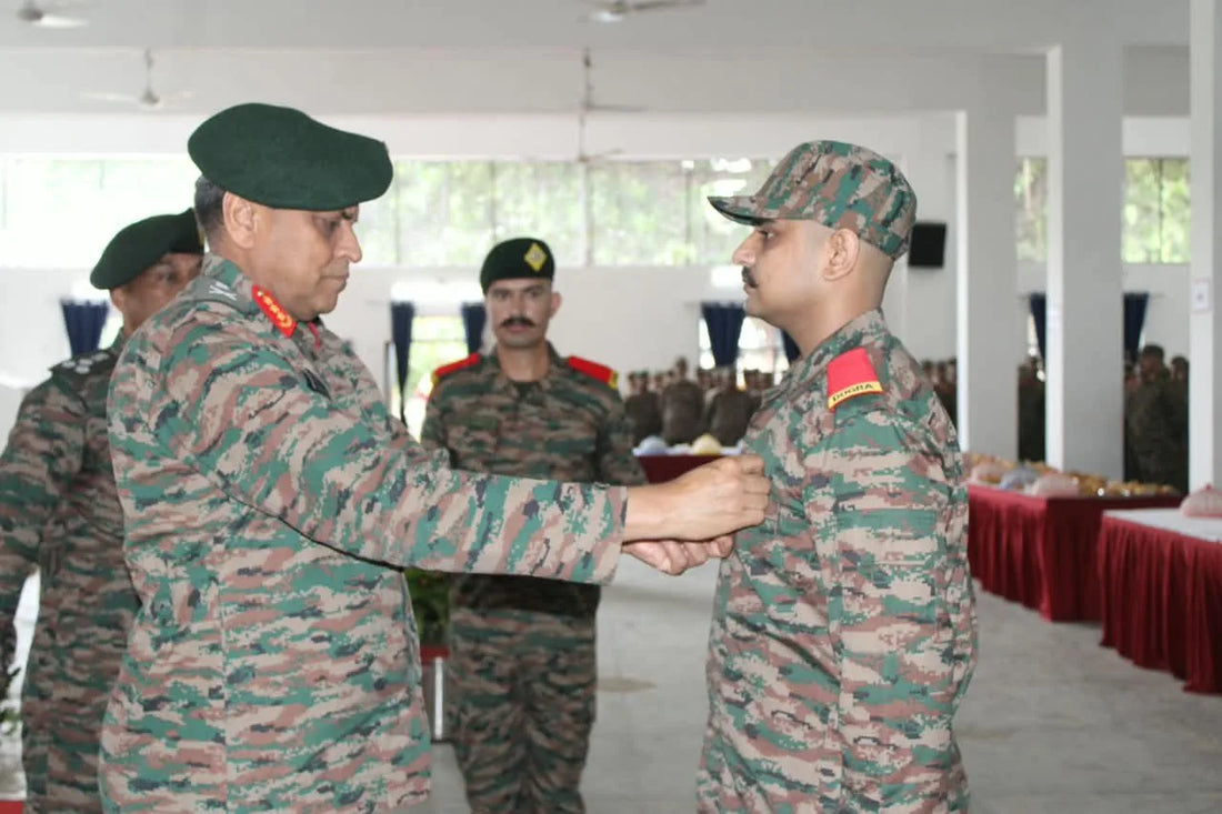 Lt Gen Anindya Sengupta Evaluates Training and Readiness at Ayodhya Military Station