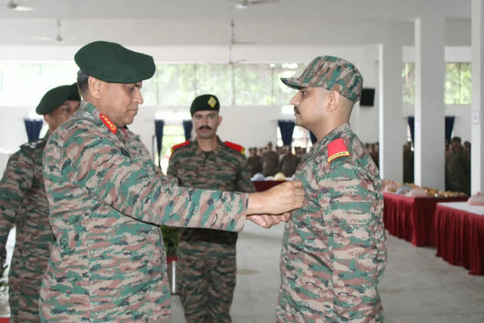 Lt Gen Anindya Sengupta Evaluates Training and Readiness at Ayodhya Military Station