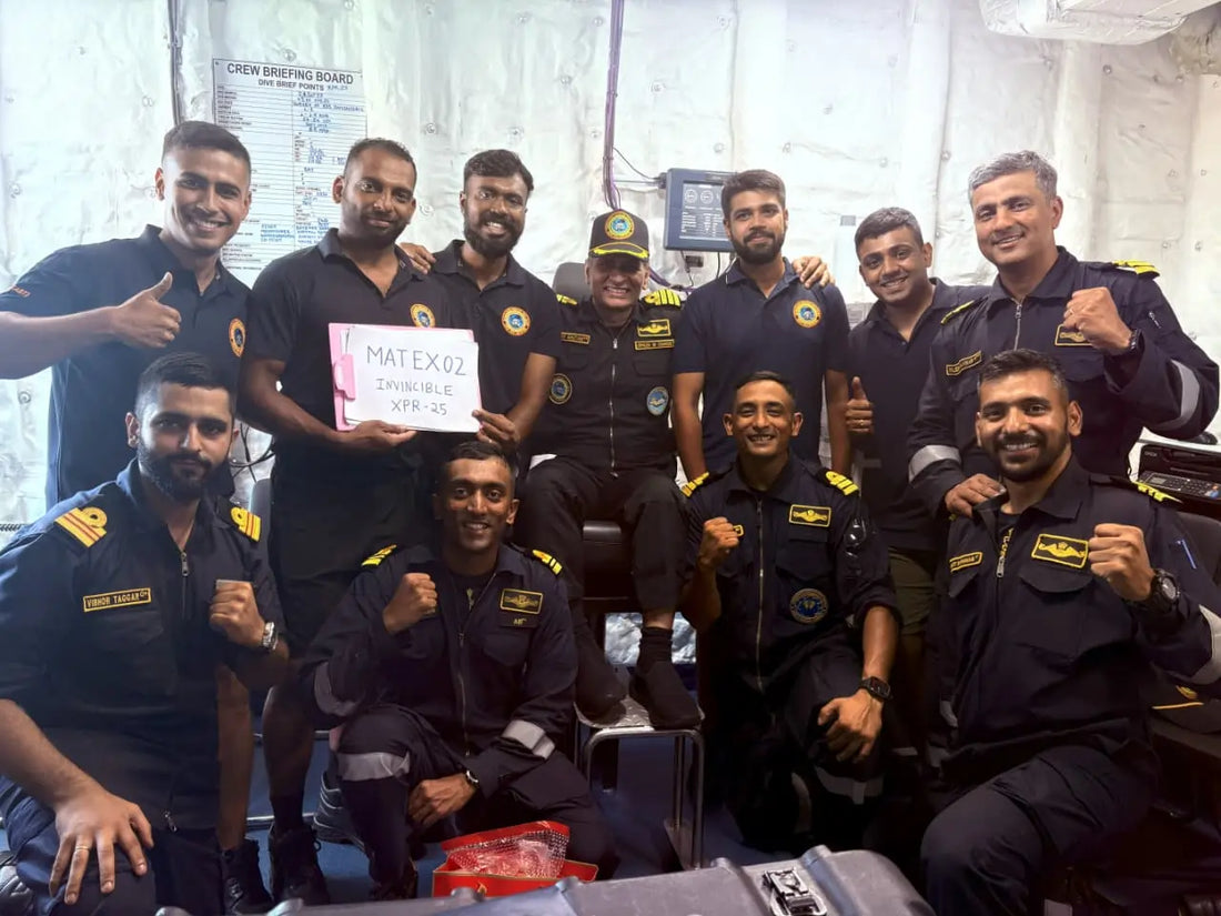 Indian Navy Successfully Conducts First Submarine Rescue Exercise with Foreign Vessels in South China Sea