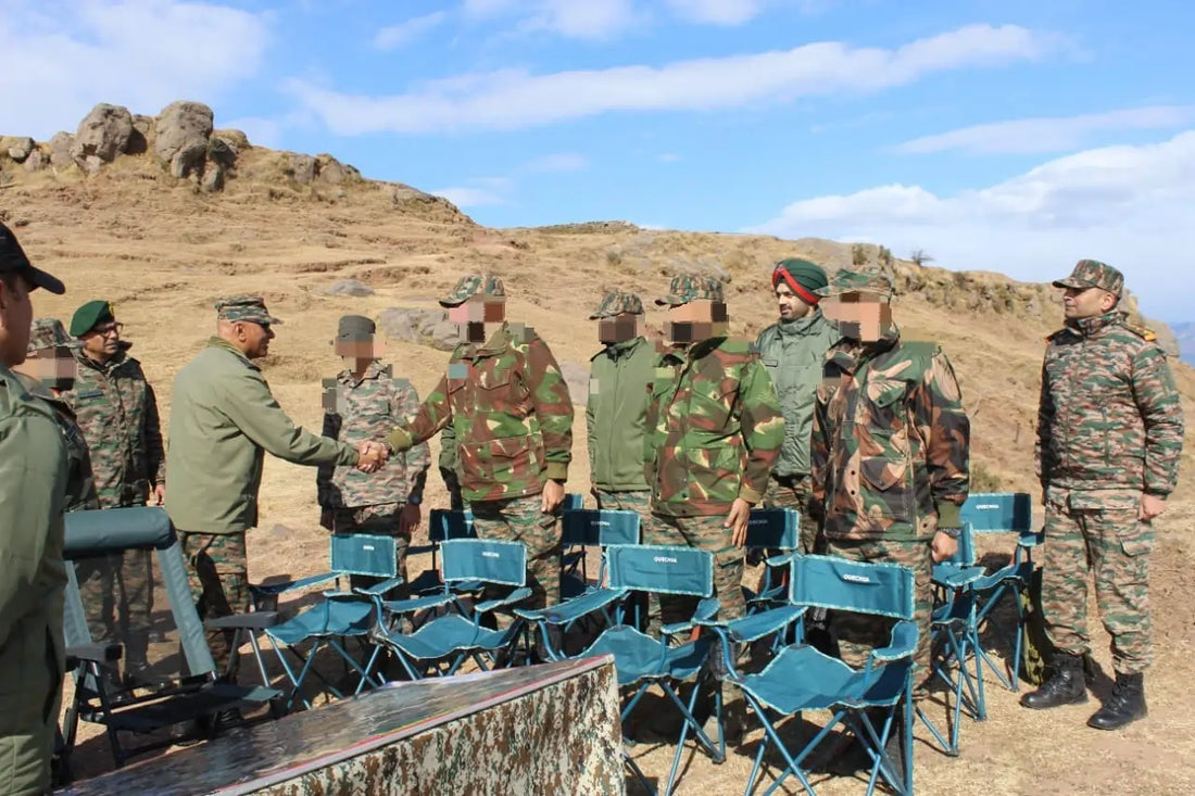 Lt Gen Pratik Sharma Evaluates Counter-Terrorism Measures and Unit Readiness in Basantgarh Visit