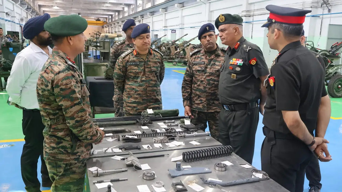 Lt Gen Sumer Ivan D’Cunha Highlights Engineering Excellence at 510 Army Base Workshop Visit