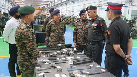 Lt Gen Sumer Ivan D’Cunha Highlights Engineering Excellence at 510 Army Base Workshop Visit