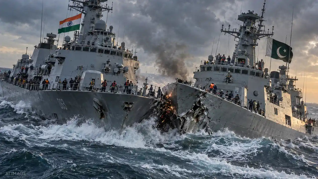 India Summons Pakistan Diplomat After Navy Vessel Collides With Indian Warship in Arabian Sea