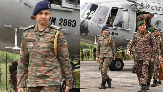 Historic Milestone: Captain Shivani Appointed First Female Aide-de-Camp to Indian Army Chief