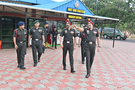 Lt Gen Vandra Assesses Infrastructure and Welfare Projects at Naya Raipur Military Station