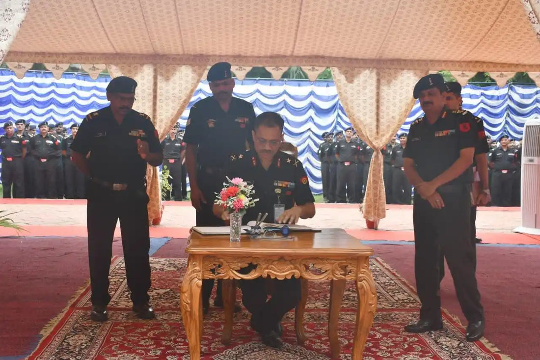 Maj Gen Himanshu Bhatnagar Visits Depot Regiment Jabalpur, Interacts with Demobees on Retirement Transition