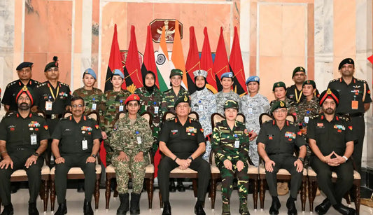 General Dhiraj Seth Felicitates ASEAN Women Officers at UN Peacekeeping Course in New Delhi