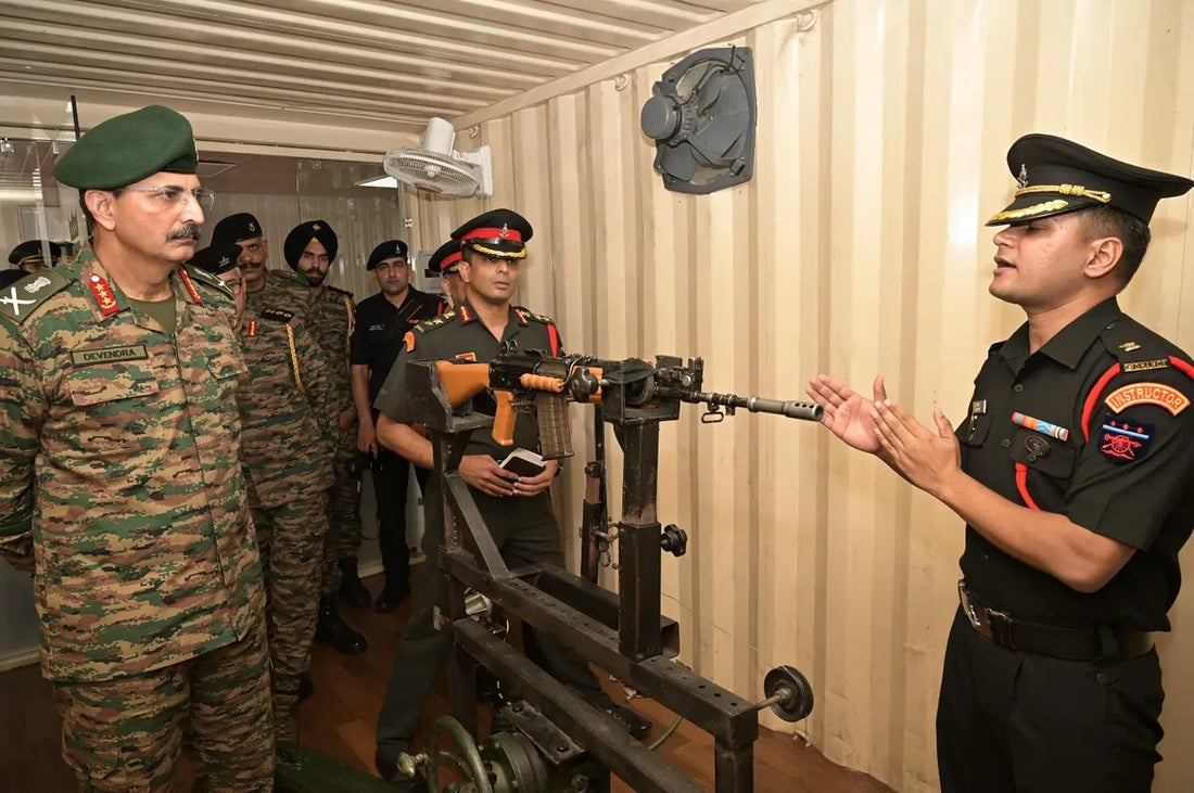 Lt Gen Devendra Sharma Reviews MCMM's Contributions to Future-Ready Army Logistics Leadership