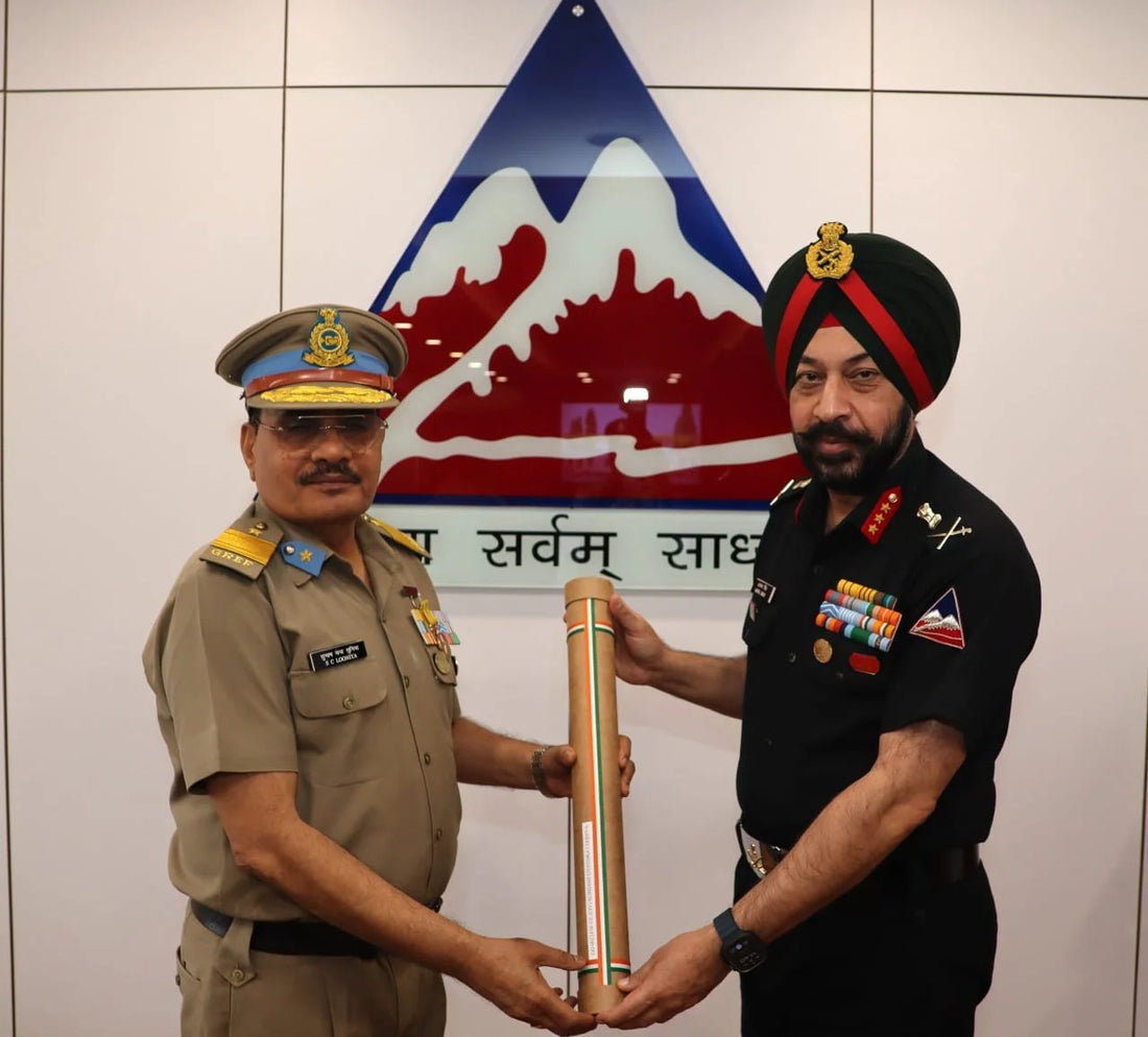 BRO Chief Lt Gen Harpal Singh Awards Vishisht Seva Medal to Two Chief Engineers