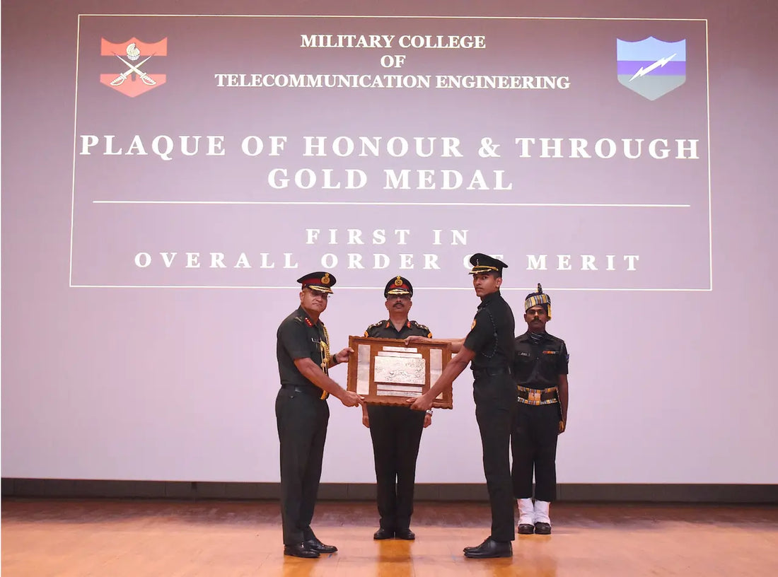Lieutenant Yash Vardhan Leads Young Officers Course at MCTE Mhow, Earns Prestigious Honour