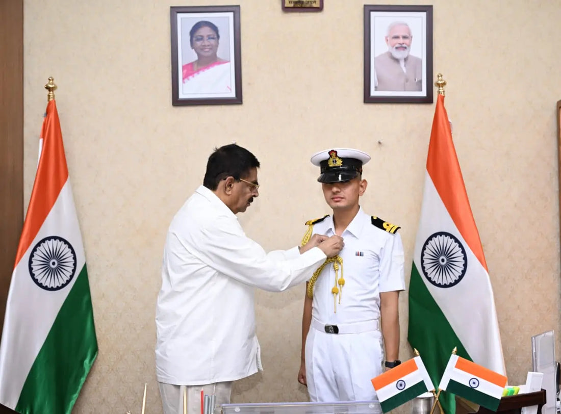 Lieutenant Harshit Deo Assumes Role as Aide-de-Camp to Odisha Governor at Lok Bhawan Ceremony