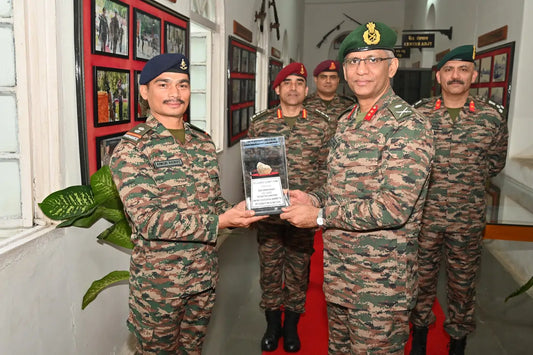 Major General Ajay Misra Evaluates Operational Readiness at AOC Centre and Records