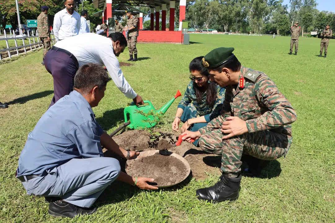 Indian Military Academy Conducts Major Tree Plantation with 5,000 Saplings for Van Mahotsav 2026