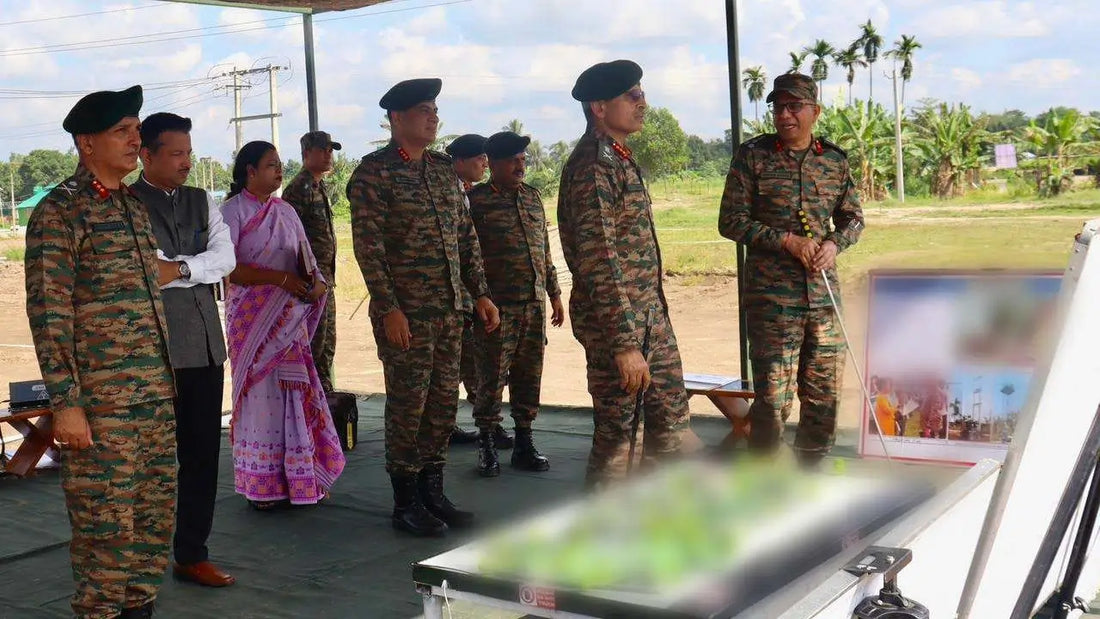 Lt Gen R.C. Tiwari Evaluates Gajraj Corps' Operational Readiness, Initiates Lachit Borphukan Military Station in Assam