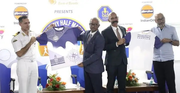 Indian Navy's Inaugural Chennai Half-Marathon Set for December 14