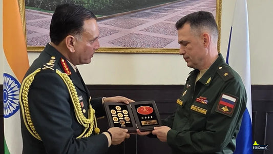 Army Chief General Dhiraj Seth Visits Russia’s Mikhailovskaya Artillery Academy, Fires Traditional Cannon in St Petersburg