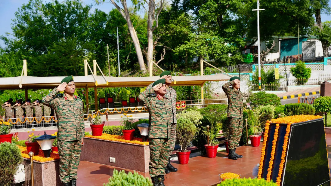 Lt Gen Vijay B Nair Appointed Commandant of Infantry School, Honors Heroes at Dhruva War Memorial