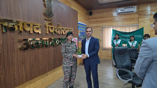 First Woman Officer Cadet to Pass Out from IMA Inspires Pithoragarh Schoolgirls to Join Indian Army