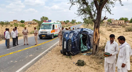 Army Soldier and Civilian Killed in SUV Crash in Rajasthan's Jhunjhunu