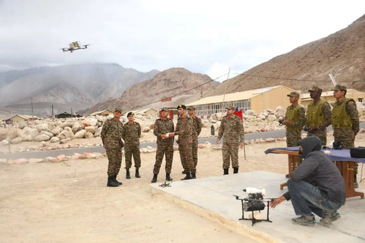Lt Gen Madanraj Pande Reviews Fire and Fury Corps Readiness in Ladakh Forward Areas