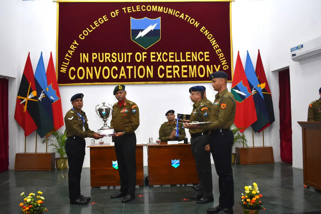 Corps of Signals NCOs Earn IT & Telecom Diplomas from MCTE Mhow