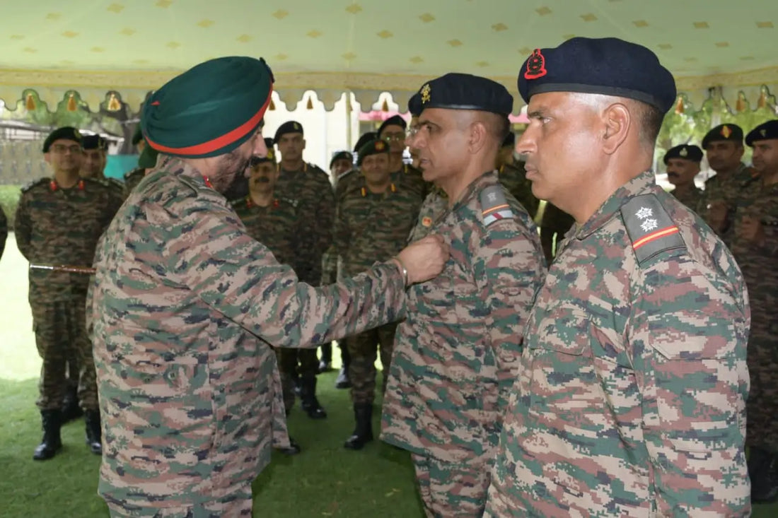 Lt Gen Manjinder Singh Assesses DOT Division's Operational Readiness, Unveils New Counter-Drone Training Facility