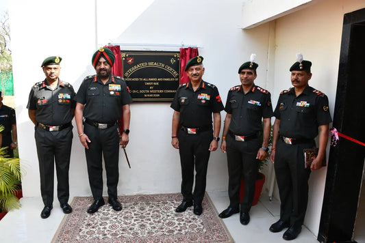 Lt Gen Manjinder Singh Opens Tanot Integrated Health Centre to Enhance Army Healthcare in Jaipur