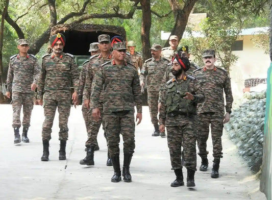 Lt Gen Pratik Sharma Reviews Northern Command Readiness in Akhnoor Sector