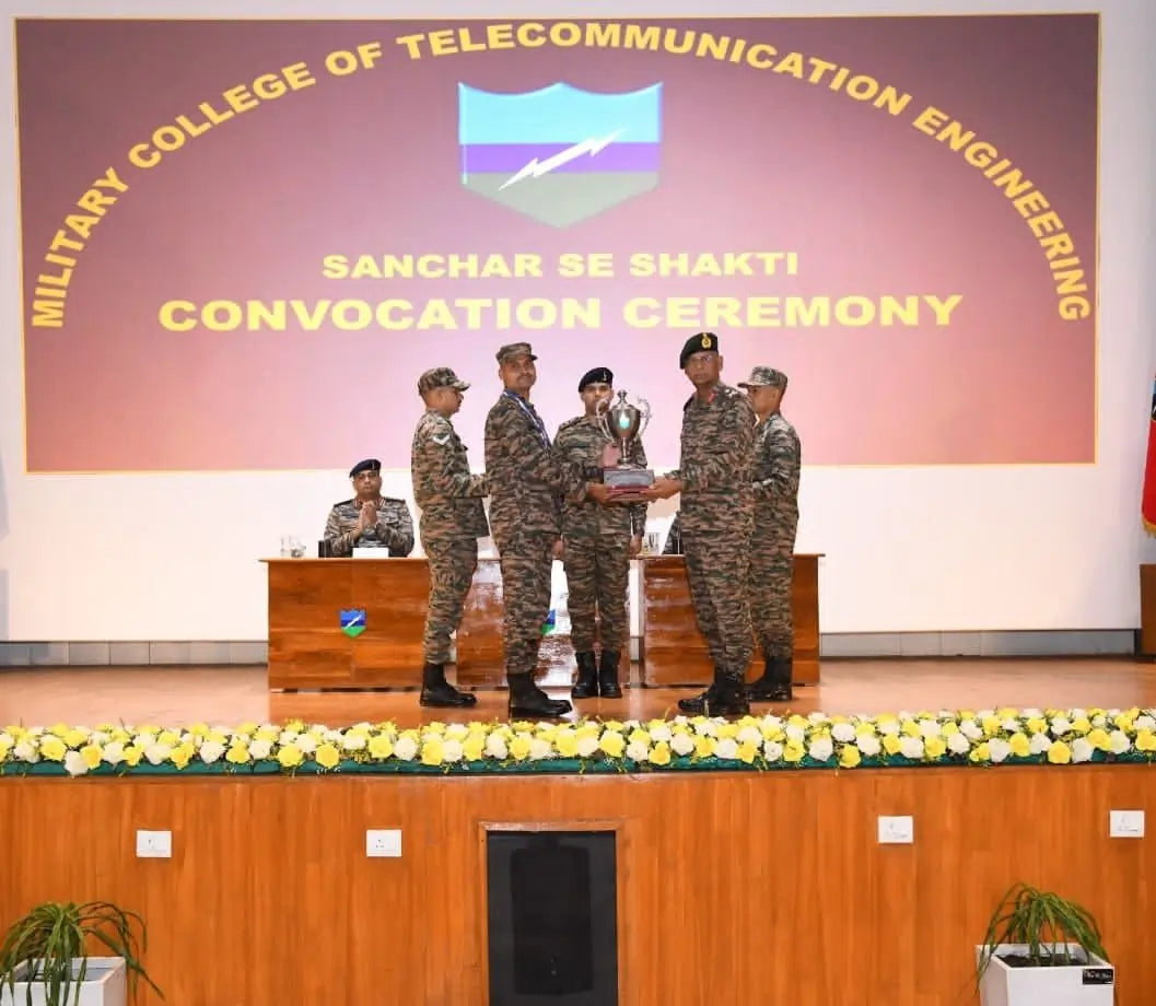 Signal Corps NCOs Advance with IT and Telecommunications Diplomas from MCTE Mhow