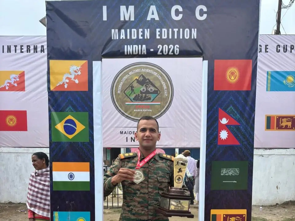 Team India B Secures Silver at 2026 International Military Adventure Challenge Cup Under Lt Ashish