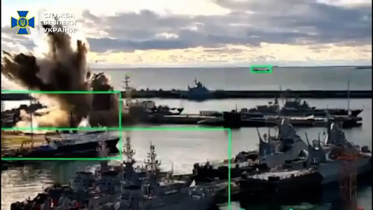 Ukraine Executes Unprecedented Underwater Drone Attack on Russian Submarine