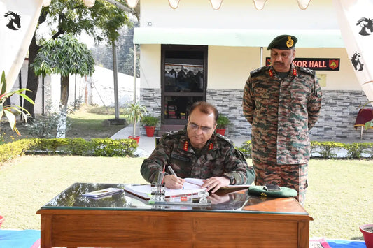 Lt Gen Navin Sachdeva Reviews Training and Infrastructure at RVC Centre & College, Meerut