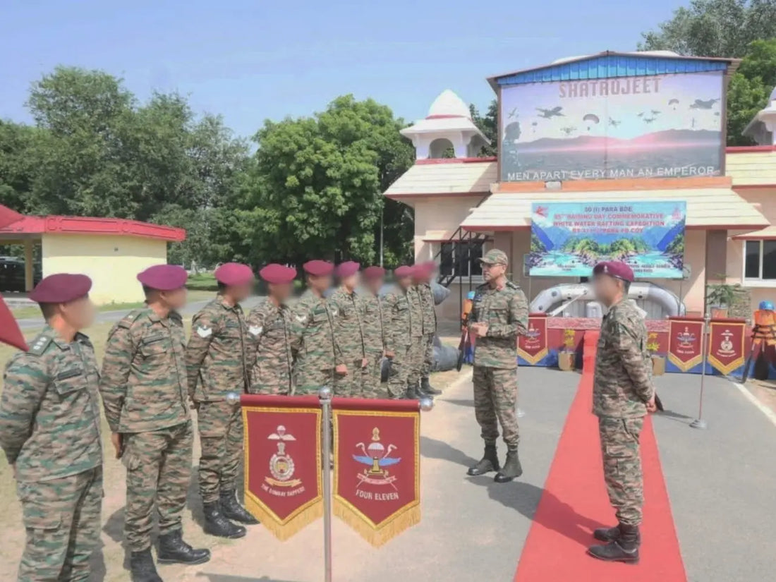 Shatrujeet Brigade Marks 85th Raising Day with 150-Km White Water Rafting Expedition from Rudraprayag to Rishikesh