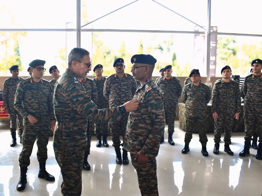 Lt Gen RC Tiwari Evaluates Security and Readiness at Panagarh and Nabagram Military Stations