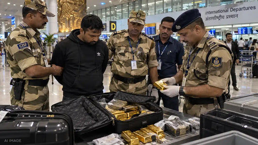 CISF Foils Alleged ₹2.4 Crore Gold Smuggling Bid at Delhi’s IGI Airport