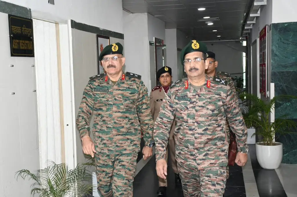 Lt Gen C.G. Muralidharan Reviews Medical Advancements at Command Hospital (Northern Command)