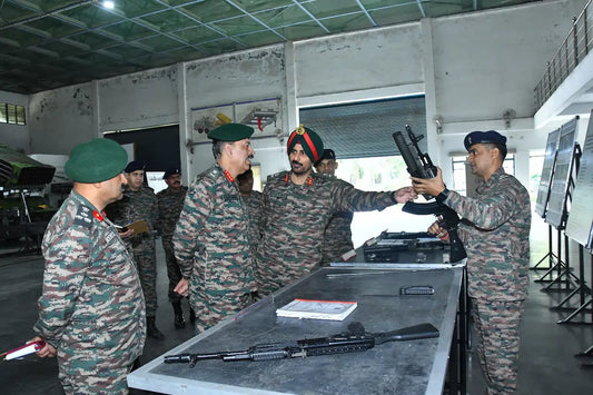 Lt Gen Rajiv Kumar Sahni Inspects EME School Vadodara, Highlights Technological Advancements and Training Initiatives