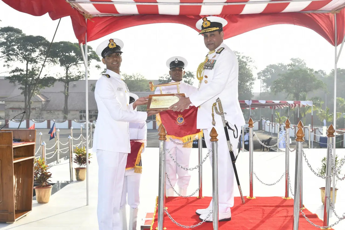 INS Shivaji Hosts Historic 100th Marine Engineering Course Graduation Ceremony