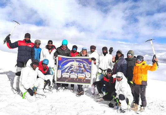 Indian Army Spear Corps Team Successfully Summits 6,889-Metre Mt Khangchengyao