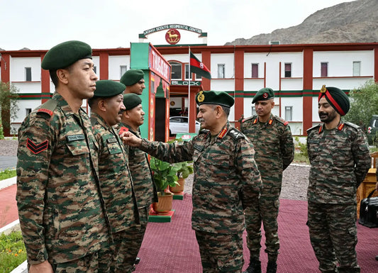General Upendra Dwivedi Evaluates Ladakh Scouts' Training and Operational Readiness