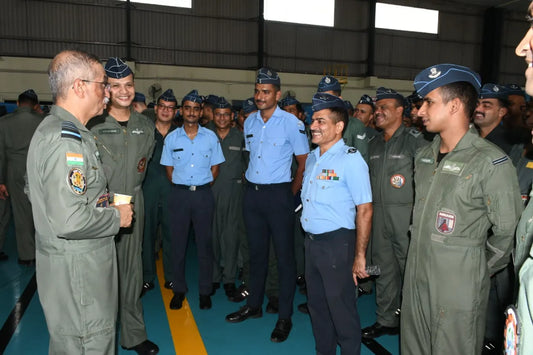 Air Marshal Tarun Chaudhry Evaluates Tactical Preparedness and Welfare Initiatives at Gwalior Air Force Station