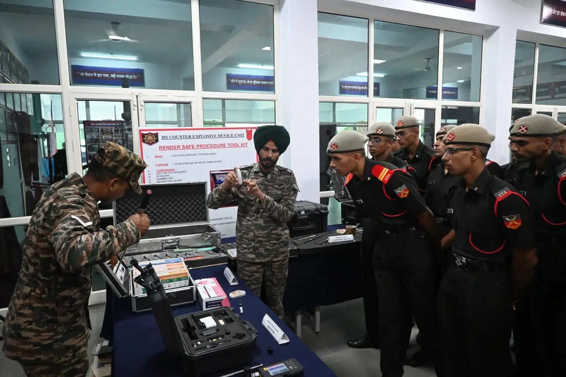 OTA Gaya Cadets Enhance Skills with Counter-IED Training at 201 Explosive Device Unit