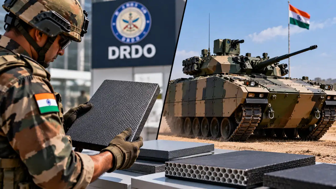 DRDO Develops 20% Lighter Indigenous Armour Panels for Indian Army Combat Vehicles