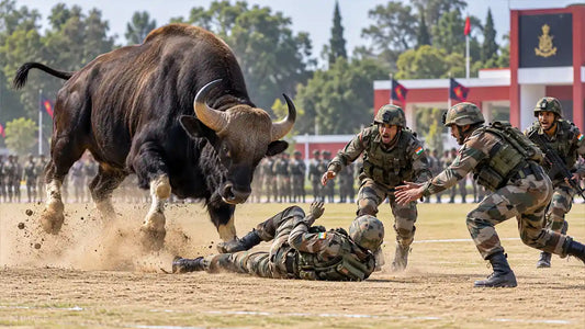 Indian Army Soldier Akash Chauhan Killed in Bison Attack During Pachmarhi Training