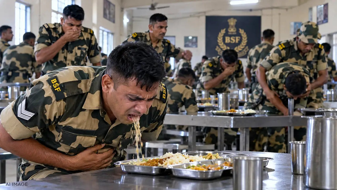 75 BSF Personnel, 3 Civilians Hospitalised After Suspected Food Poisoning in Manipur
