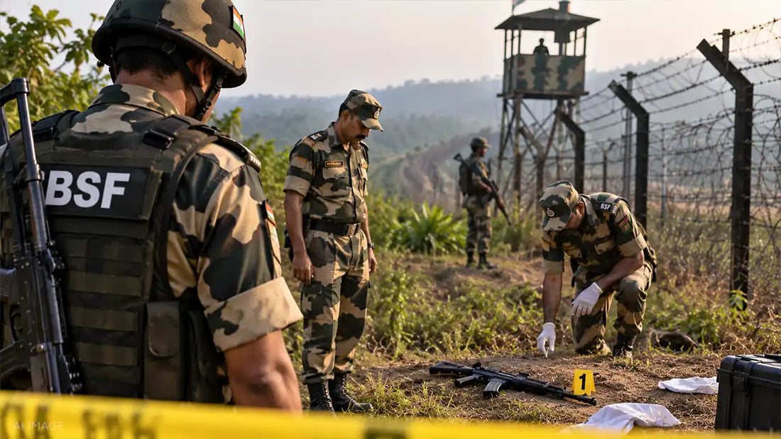 BSF Jawan Nagendra Kumar Found Dead in Tripura Border Post Gunshot, Probe Underway