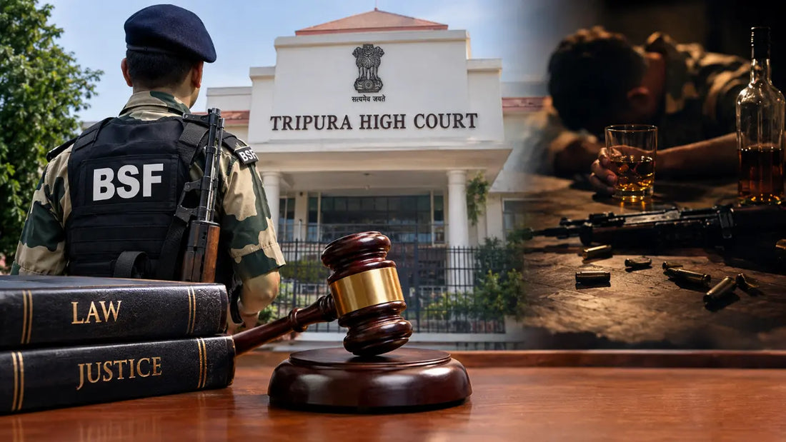 Tripura HC Upholds BSF Head Constable’s Dismissal for Drunken Firing of 20 Rounds